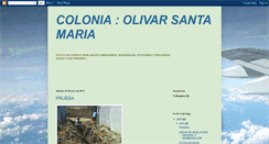 Desktop Screenshot of coloniaolivar.blogspot.com