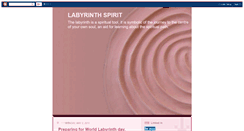 Desktop Screenshot of labyrinthhealing.blogspot.com