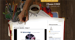 Desktop Screenshot of clasesudes.blogspot.com