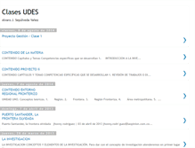 Tablet Screenshot of clasesudes.blogspot.com