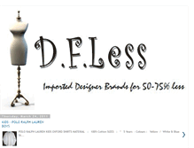 Tablet Screenshot of designersforless.blogspot.com