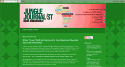 Desktop Screenshot of junglejournalist.blogspot.com