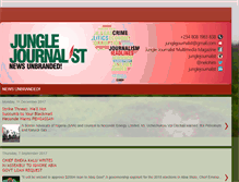 Tablet Screenshot of junglejournalist.blogspot.com