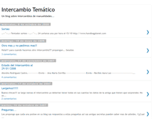 Tablet Screenshot of intercambiotematico.blogspot.com