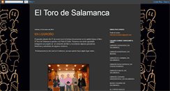 Desktop Screenshot of eltorodesalamanca.blogspot.com