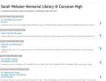 Tablet Screenshot of corcoranlib.blogspot.com