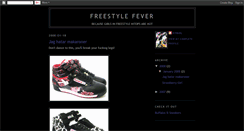 Desktop Screenshot of freestylefever.blogspot.com