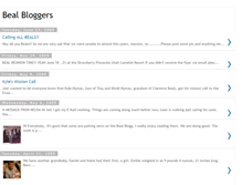 Tablet Screenshot of bealblogging.blogspot.com