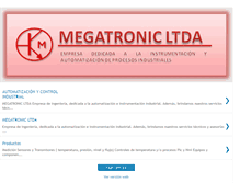 Tablet Screenshot of megatronicltda.blogspot.com