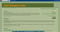 Desktop Screenshot of coolvampirelinks.blogspot.com