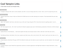 Tablet Screenshot of coolvampirelinks.blogspot.com