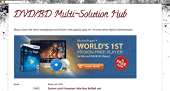 Desktop Screenshot of dvd-bd-multi-solution-hub.blogspot.com