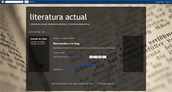 Desktop Screenshot of literaturamodern.blogspot.com
