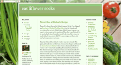 Desktop Screenshot of cauliflowersocks.blogspot.com