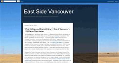 Desktop Screenshot of eastsidevancouver.blogspot.com