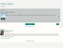 Tablet Screenshot of close2paris.blogspot.com