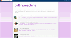 Desktop Screenshot of cuttingmachine-trinityhu.blogspot.com