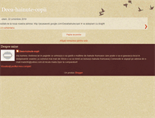 Tablet Screenshot of deea-hainute-copii.blogspot.com