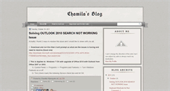 Desktop Screenshot of chamilaw.blogspot.com