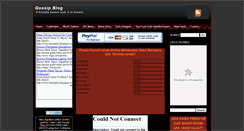 Desktop Screenshot of gossipdunia.blogspot.com