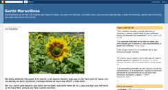Desktop Screenshot of gentemaravillosa.blogspot.com
