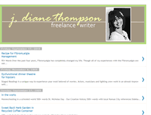 Tablet Screenshot of dianethompsonfreelance.blogspot.com