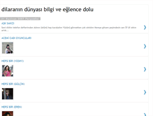 Tablet Screenshot of dilara-dilaranet-00.blogspot.com