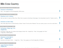 Tablet Screenshot of bbacrosscountry.blogspot.com