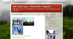 Desktop Screenshot of islotelobos.blogspot.com