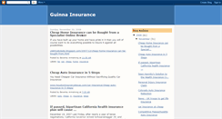 Desktop Screenshot of guinnainsurance.blogspot.com