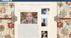 Desktop Screenshot of mikeandjessicaulrichfamily.blogspot.com