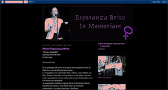 Desktop Screenshot of esperanzabrito.blogspot.com