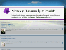 Tablet Screenshot of meneksetasarim.blogspot.com