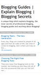 Mobile Screenshot of explain-blogging-guides.blogspot.com
