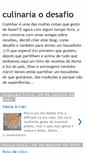 Mobile Screenshot of culinariaodesafio.blogspot.com