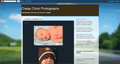 Desktop Screenshot of cheapchickphotography.blogspot.com