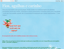 Tablet Screenshot of fiosagulhasecarinho.blogspot.com