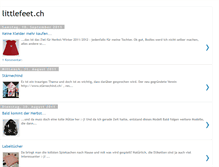 Tablet Screenshot of littlefeet-design.blogspot.com