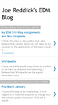 Mobile Screenshot of jreddickedm310tt9spring08.blogspot.com