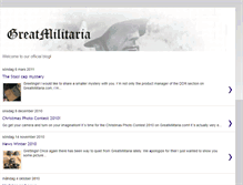 Tablet Screenshot of greatmilitariablog.blogspot.com