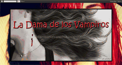 Desktop Screenshot of ladamadelosvampiros.blogspot.com