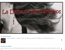 Tablet Screenshot of ladamadelosvampiros.blogspot.com