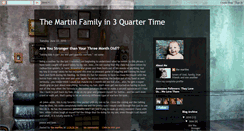 Desktop Screenshot of martinfamily3quartertime.blogspot.com