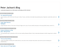 Tablet Screenshot of peterjacksonsblog.blogspot.com