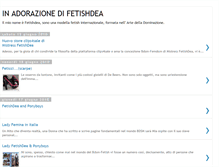 Tablet Screenshot of divinafetishdea.blogspot.com