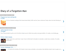 Tablet Screenshot of diaryofaforgottenman.blogspot.com