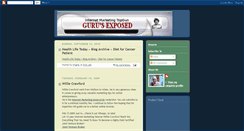 Desktop Screenshot of gurusexposed-titanic.blogspot.com