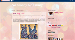 Desktop Screenshot of nomoney--nofunny.blogspot.com