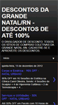 Mobile Screenshot of divulgadordedesconto.blogspot.com