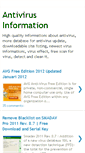 Mobile Screenshot of info-antivirus.blogspot.com